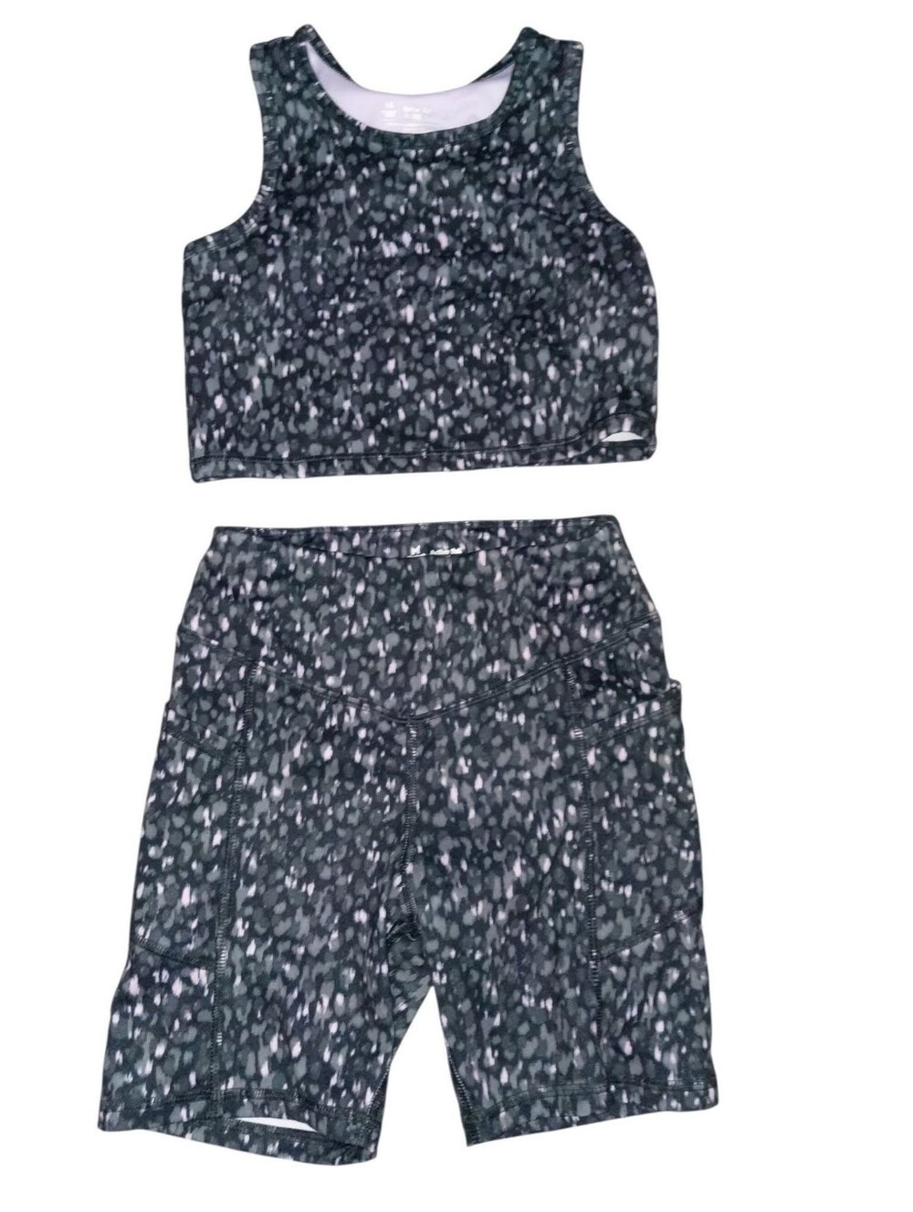 Member's Mark 7-8 Girls Athletic Short Set 7/8 Shirt & Bottoms Outfit